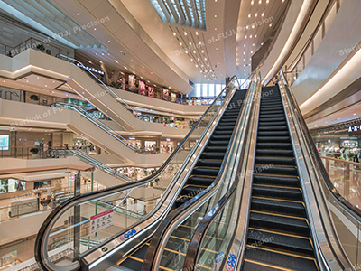High quanlity escalator with safety device