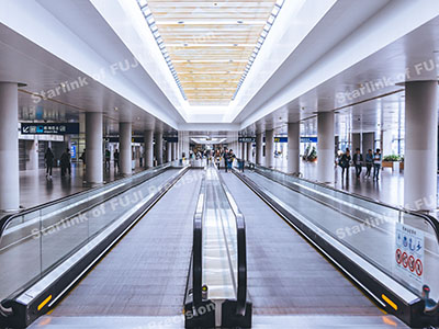 Moving walk indoor vvvf 