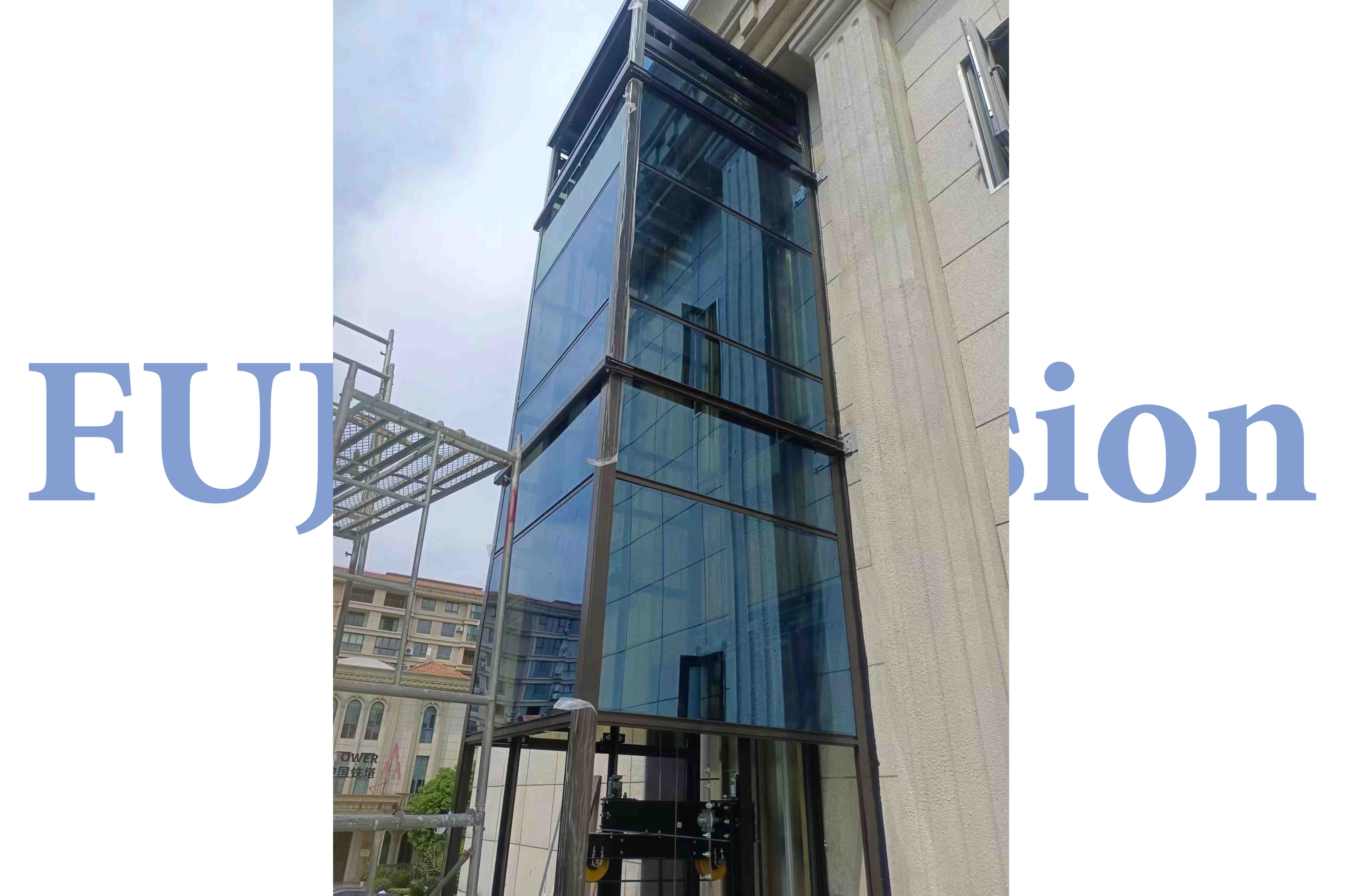 FUJI Precision aluminum alloy shaft external elevator installation