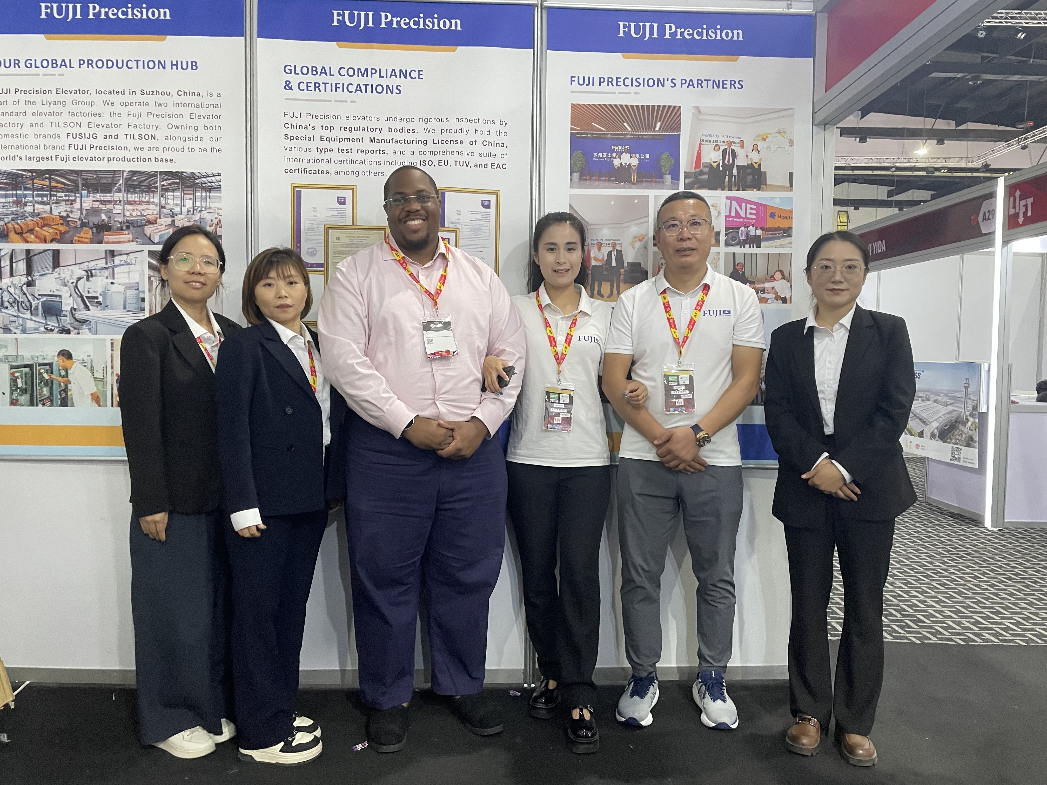 FUJI Precision Elevators at Nigeria Exhibition | VR Experience of Our Factory