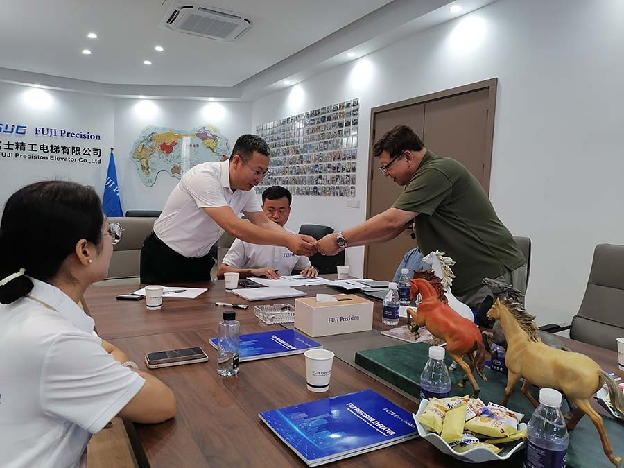 Expanding the LATAM Market: Dominican Republic Clients Praise FUJI Precision Elevator's Quality and Advanced Manufacturing Technology