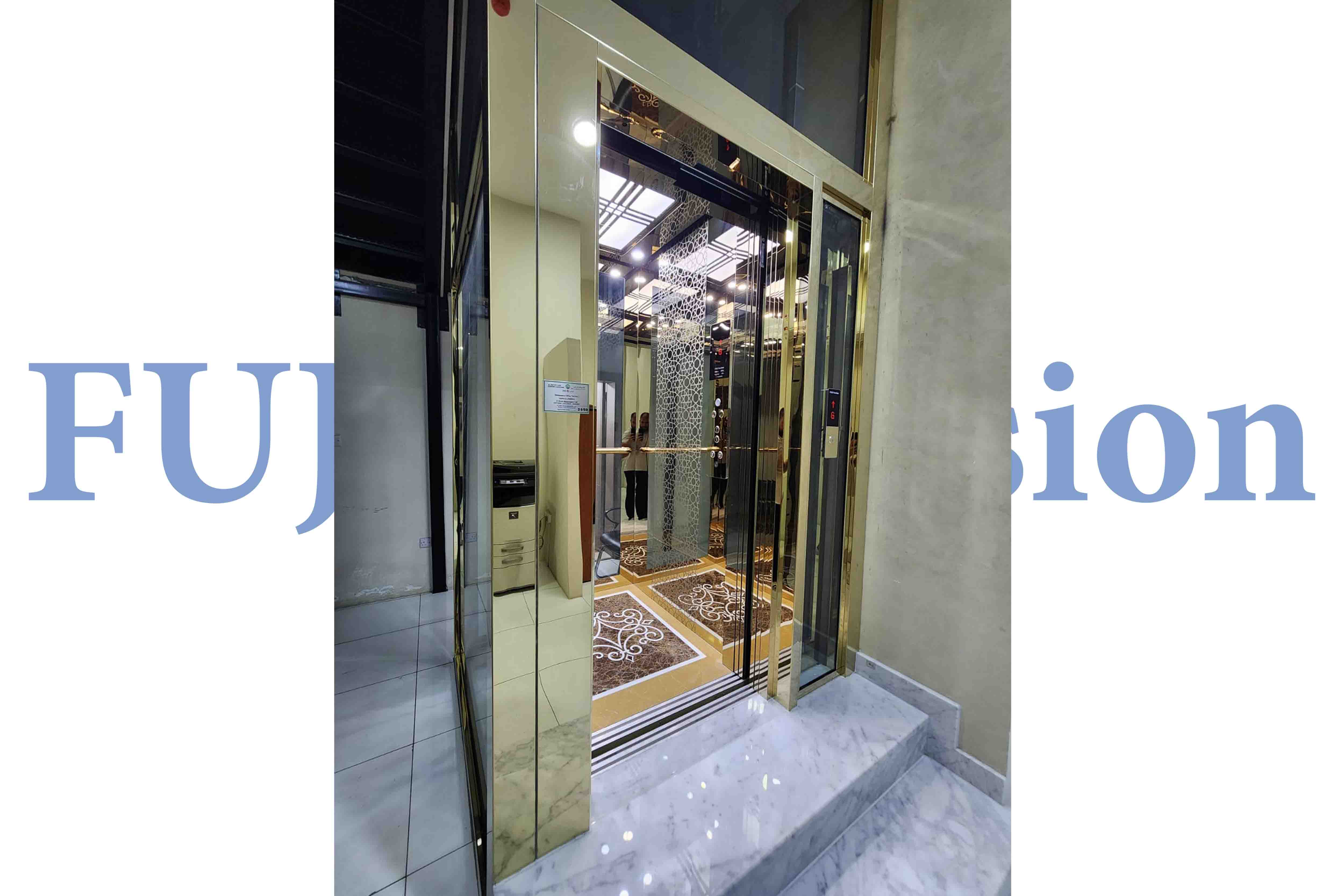 320kg Home Elevator | 2 Floors · 2 Stops · 2 Doors 