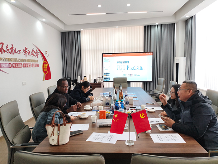 FUJI Precision Welcomes African Customers for Factory Visit and Strategic Cooperation