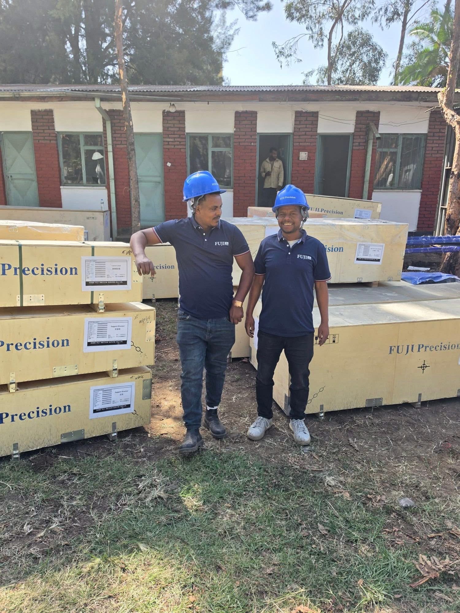 Thank you to our partner in Ethiopia for sharing these on-site delivery photos!