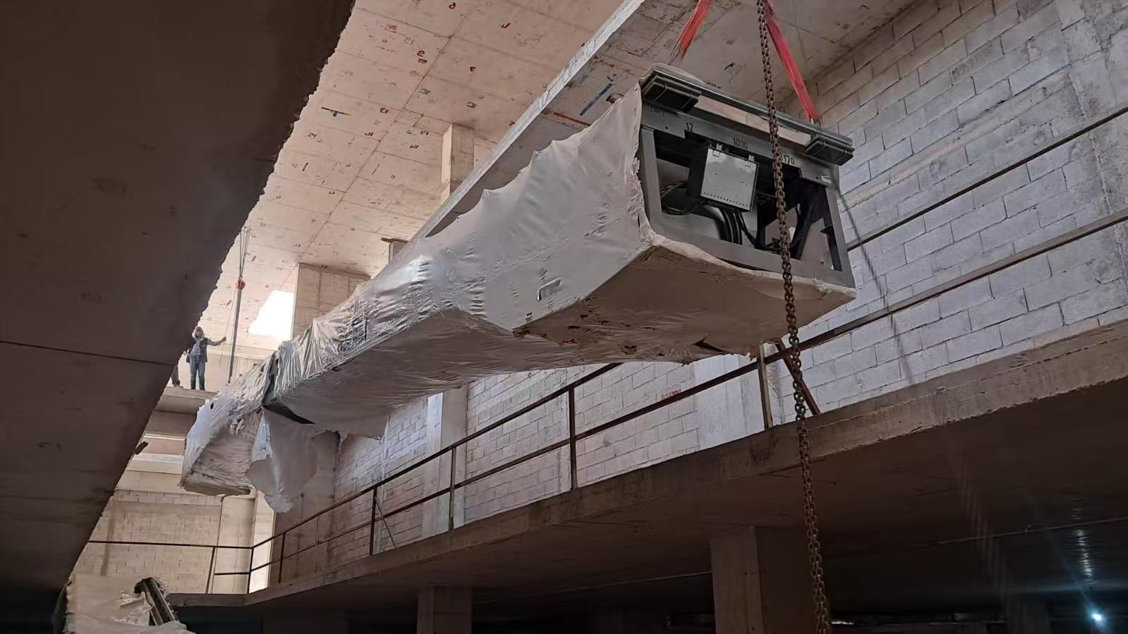 Escalator Installation in Progress | FUJI Precision Escalator Installation in Progress | FUJI Precision