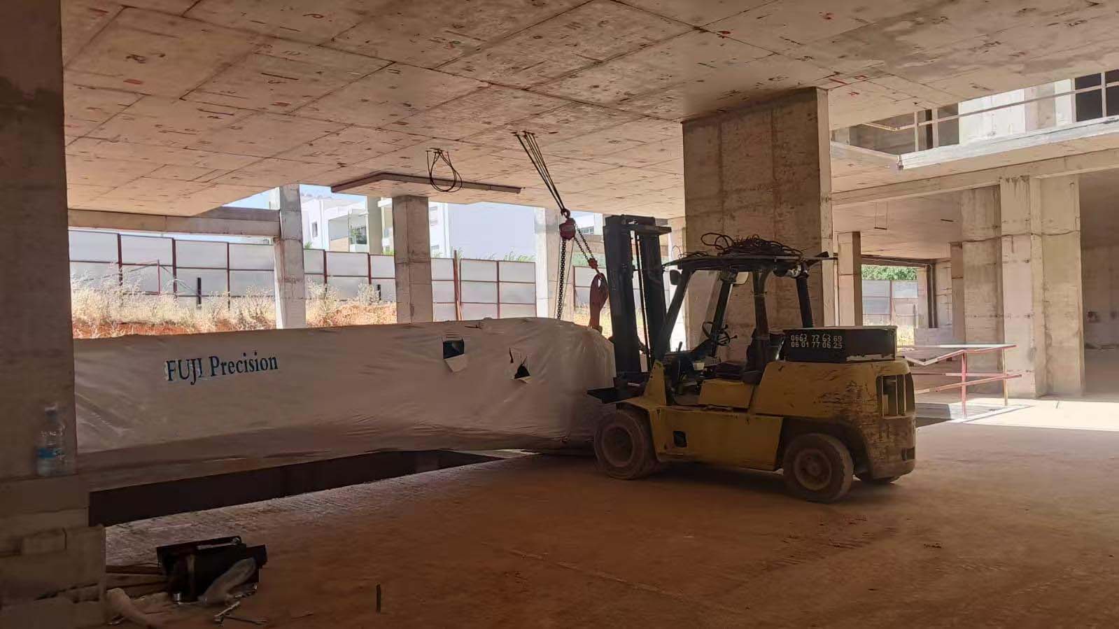 Escalator Installation in Progress | FUJI Precision Escalator Installation in Progress | FUJI Precision