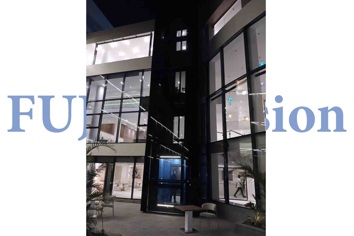 Egypt Panoramic Glass Elevator Project | FUJI Precision 