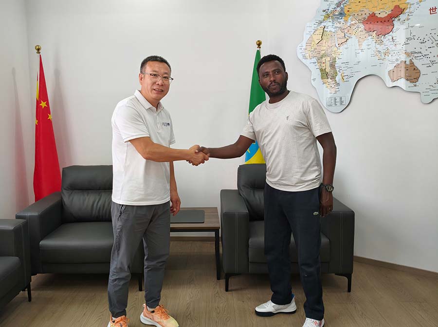 Ethiopian Customers Visit FUJI Precision Factory | International Cooperation Ethiopian Customers Visit FUJI Precision Factory | International Cooperation