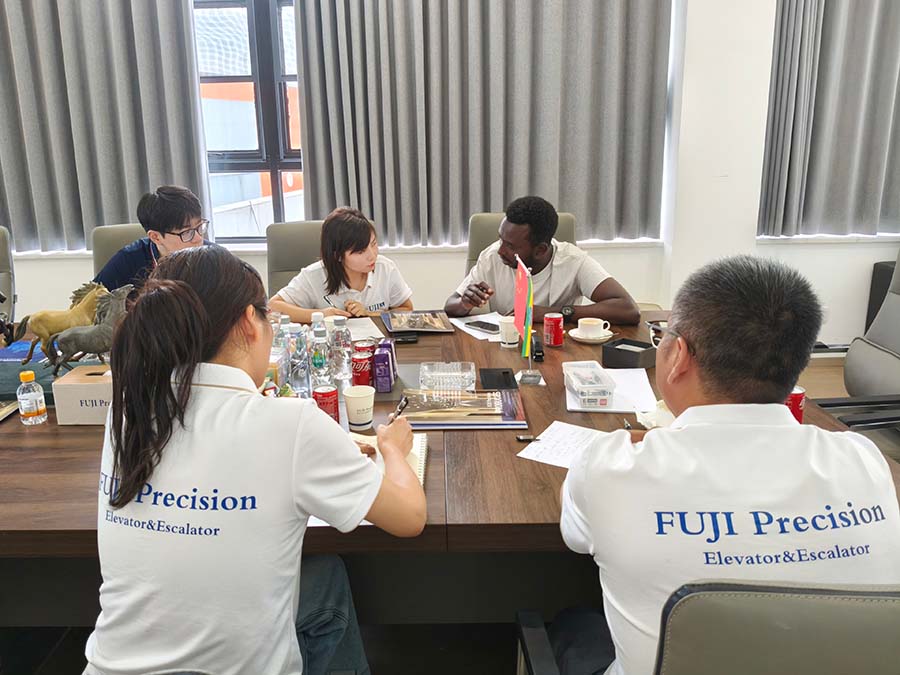 Ethiopian Customers Visit FUJI Precision Factory | International Cooperation Ethiopian Customers Visit FUJI Precision Factory | International Cooperation
