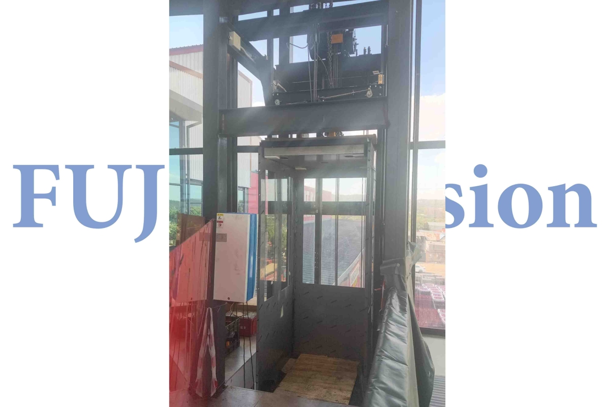 Panoramic Glass Elevator Project in South Africa with External Steel Structure | FUJI Precision 