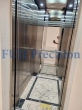 Mirror stainless steel etched elevator, rear car wall mirror Made in China from FUJI Precision