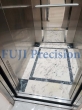 Mirror stainless steel etched elevator, rear car wall mirror Made in China from FUJI Precision