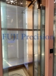 Bronze stainless steel glass elevator